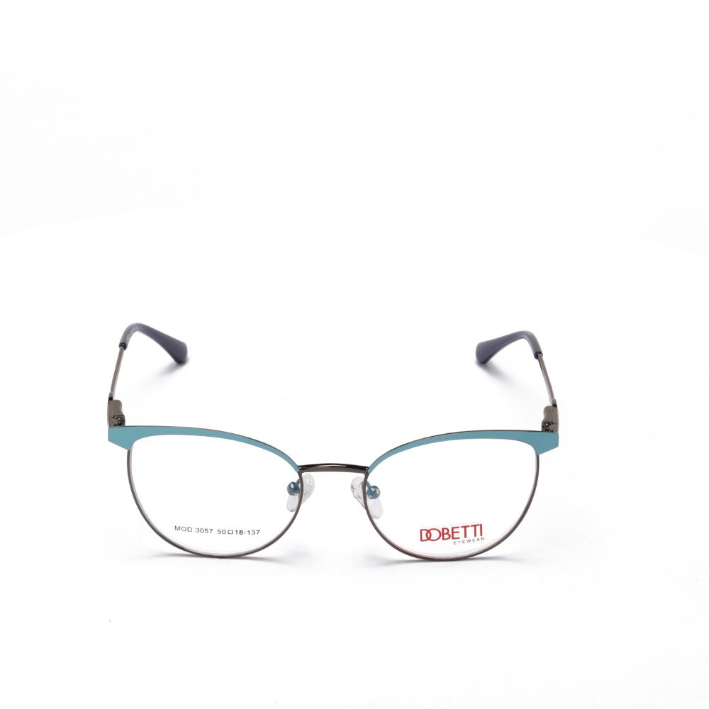 GUNMETAL WITH SKY BLUE